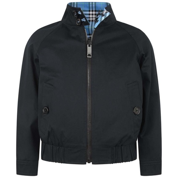 { Burberry } Harrington Reversible Jacket Boys - Picture 3 of 8